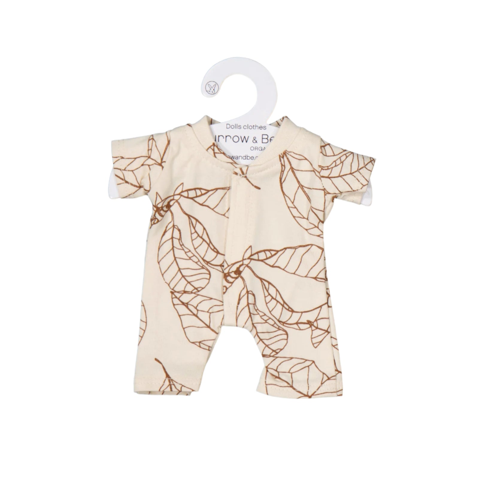 Leaves Doll romper | Burrow & Be