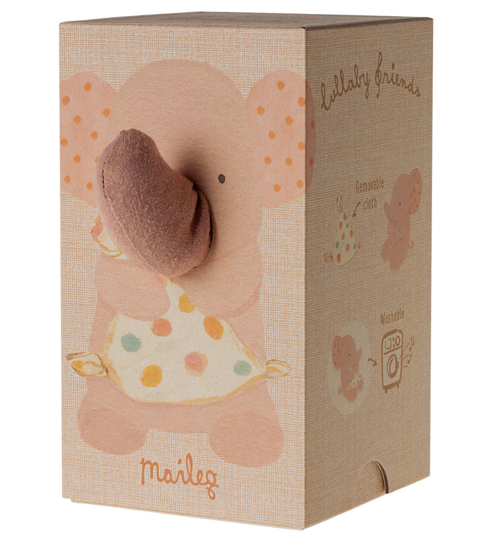 Lullaby Friends Elephant - Old Rose | Maileg