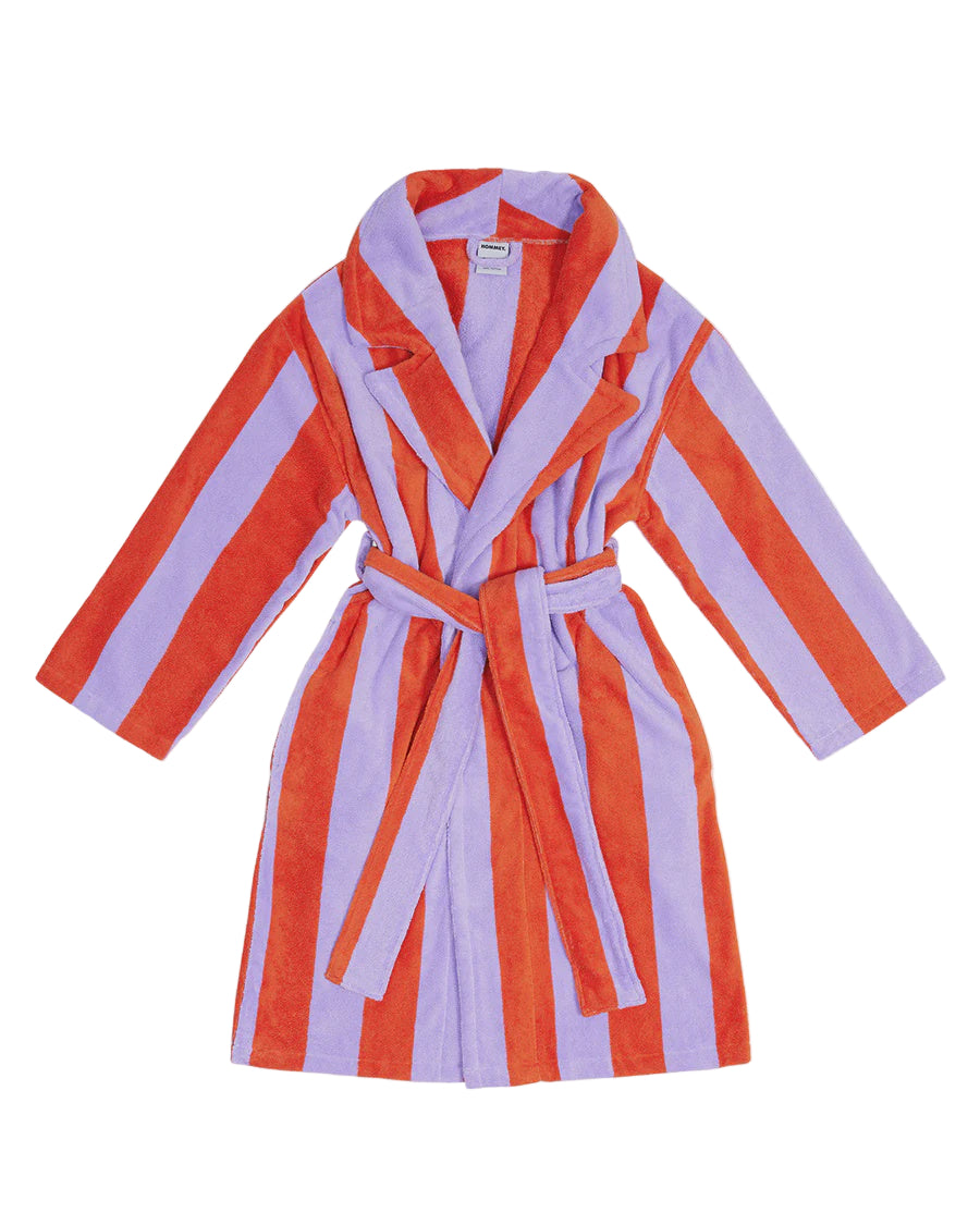 Robe - Grapefruit Stripes | Hommey