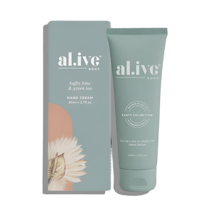 hand cream - kaffir lime & green tea | Al.ive