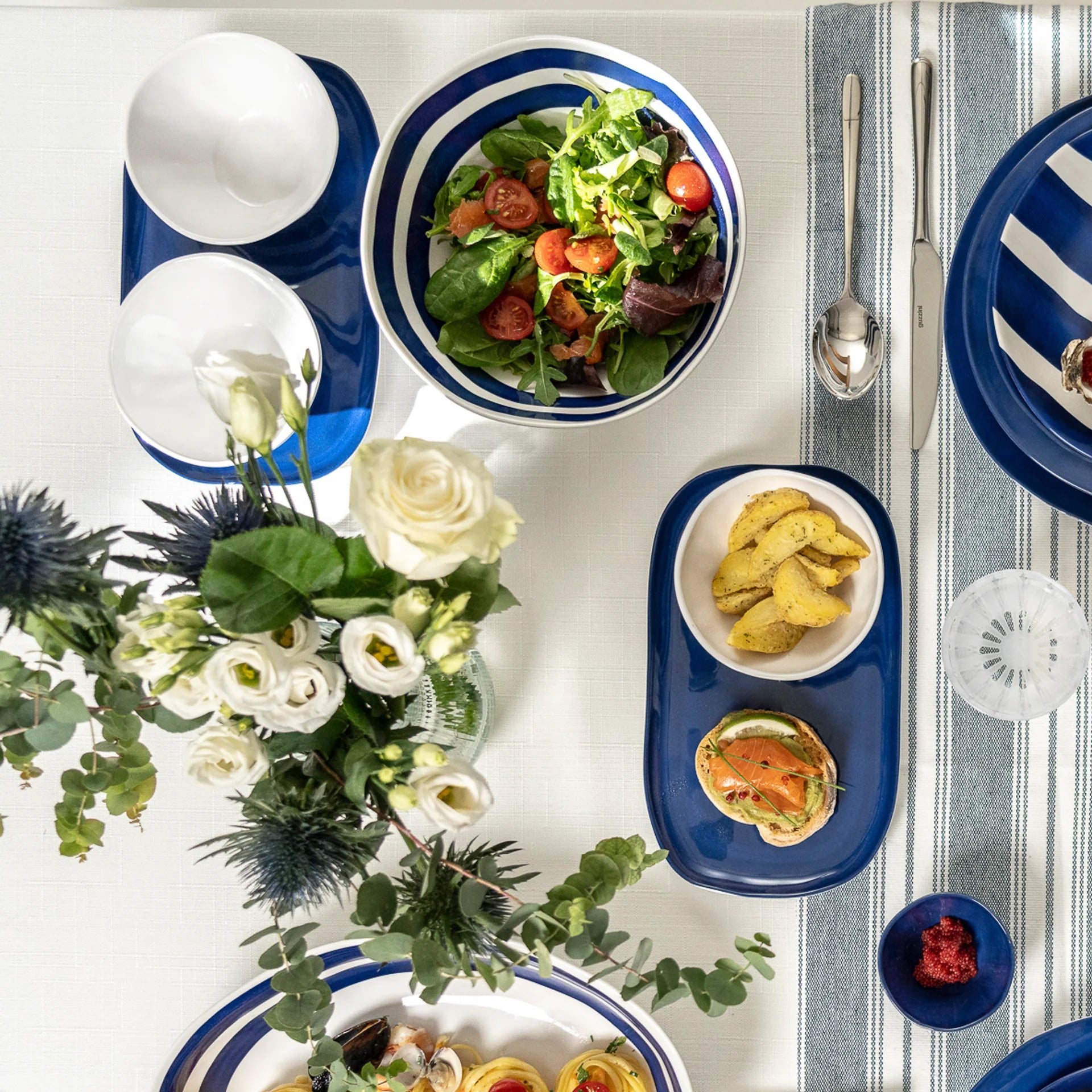 Riviera Bowl - 30cm - Med Blue | Guzzini