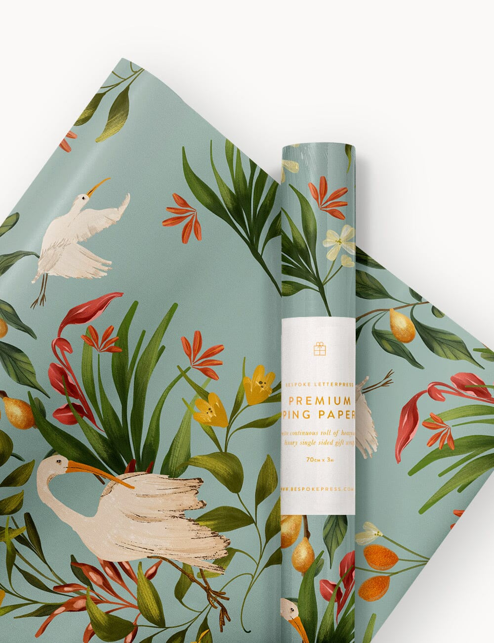 Gift Wrap Roll 3m - Prima Ballerina | Bespoke Letterpress