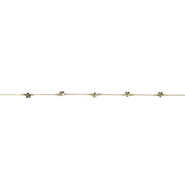 Daisy Chain Bracelet - Gold | Sophie