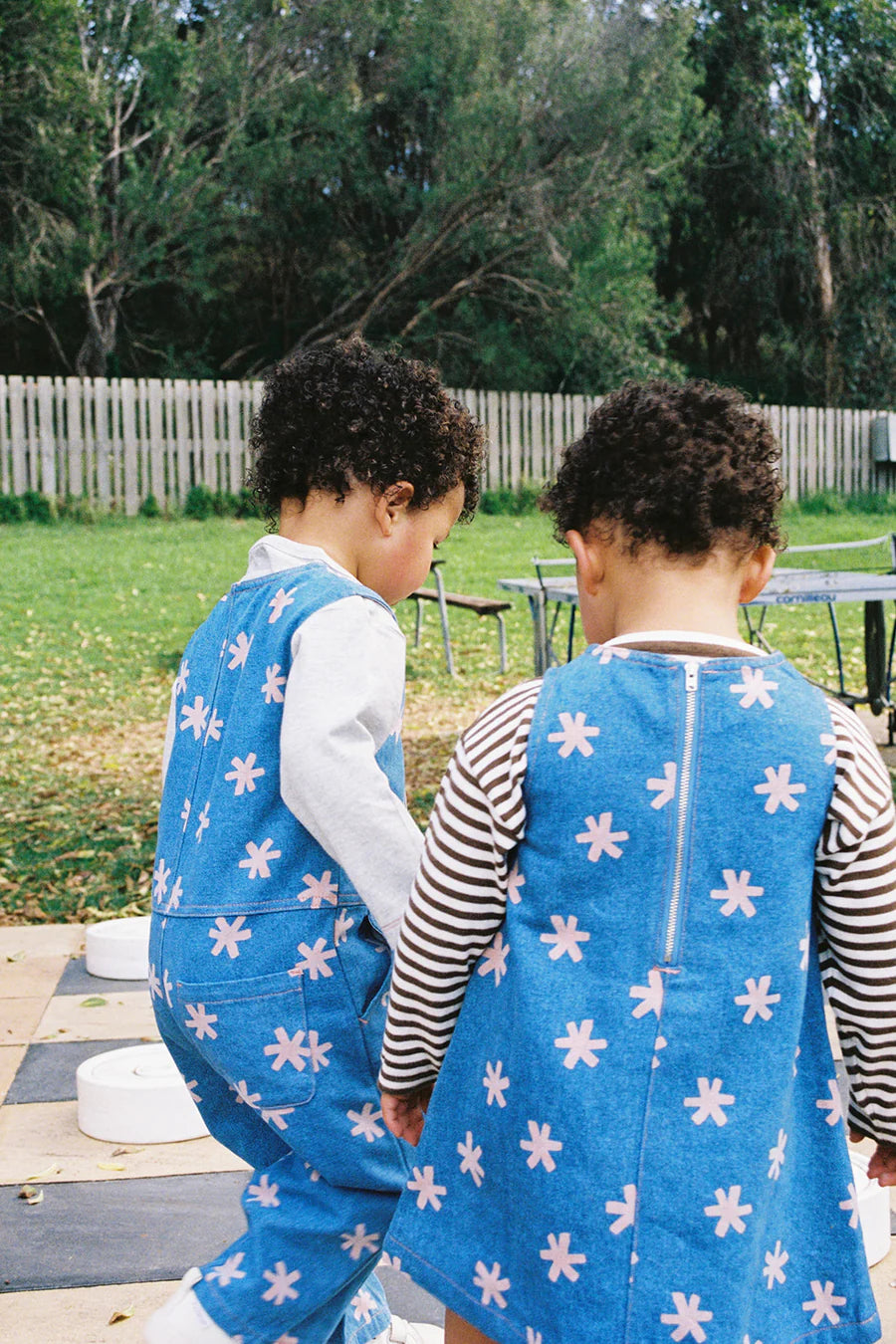Organic Starlight Denim Dress | Grown