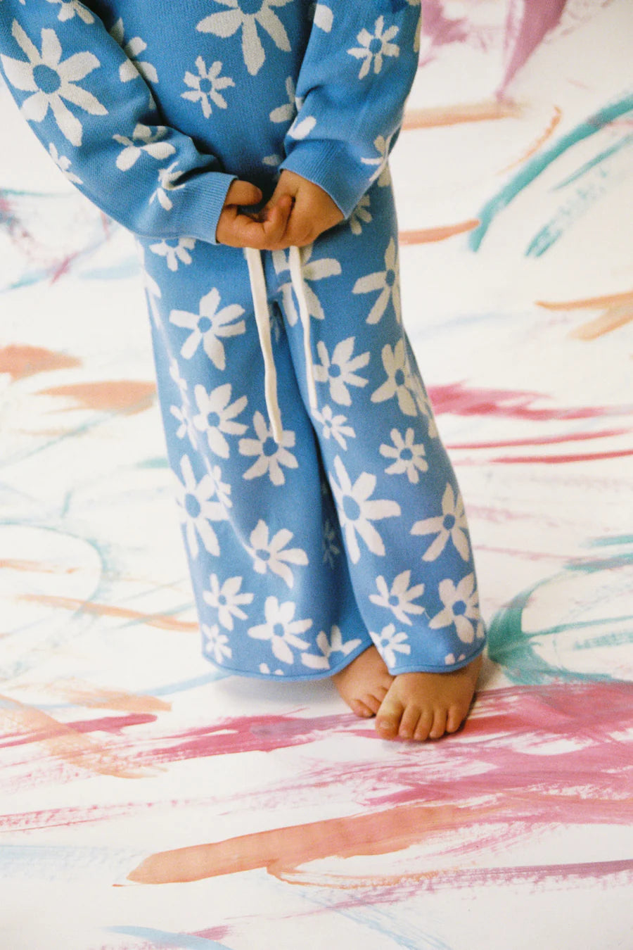 Organic Wild Flower Knit Pant | Grown