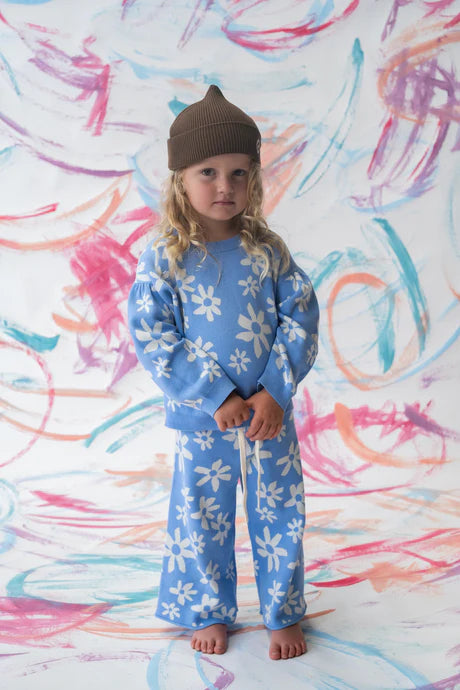 Organic Wild Flower Knit Pant | Grown