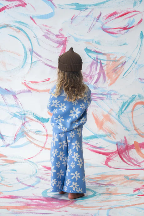 Organic Wild Flower Knit Pant | Grown