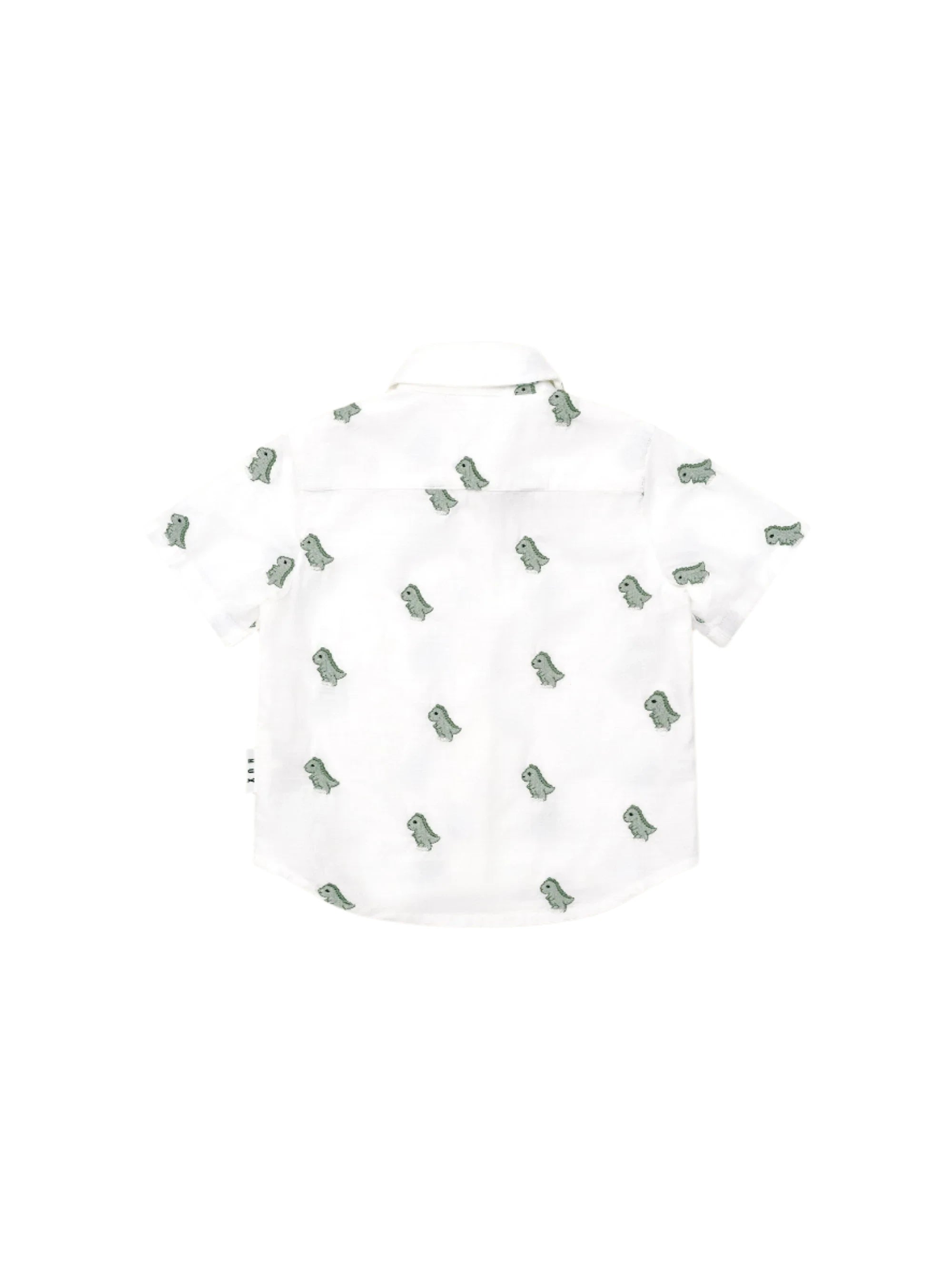 DINO EMBROIDERED SHIRT | Huxbaby