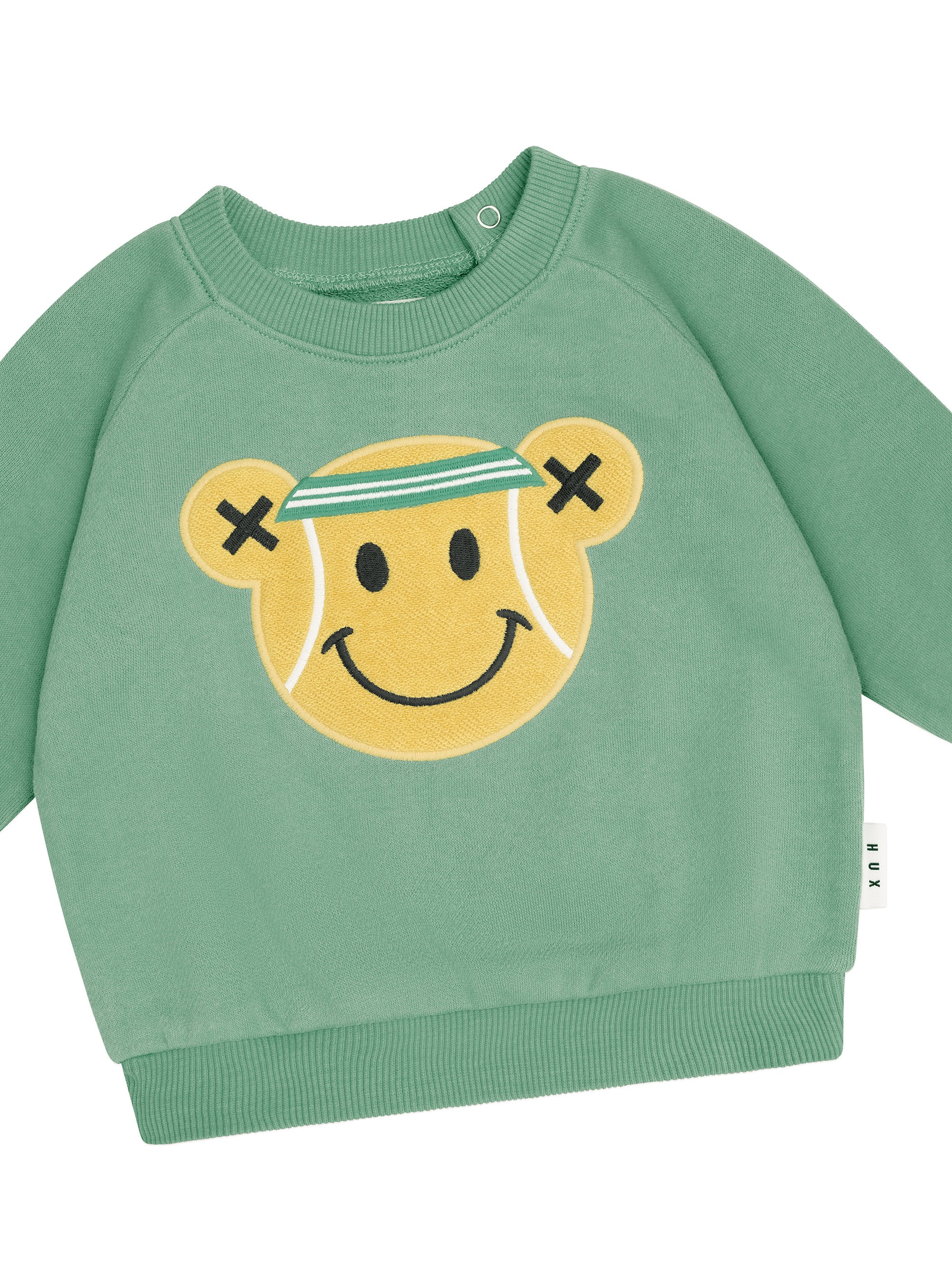 TENNIS BEAR SWEATSHIRT | Huxbaby