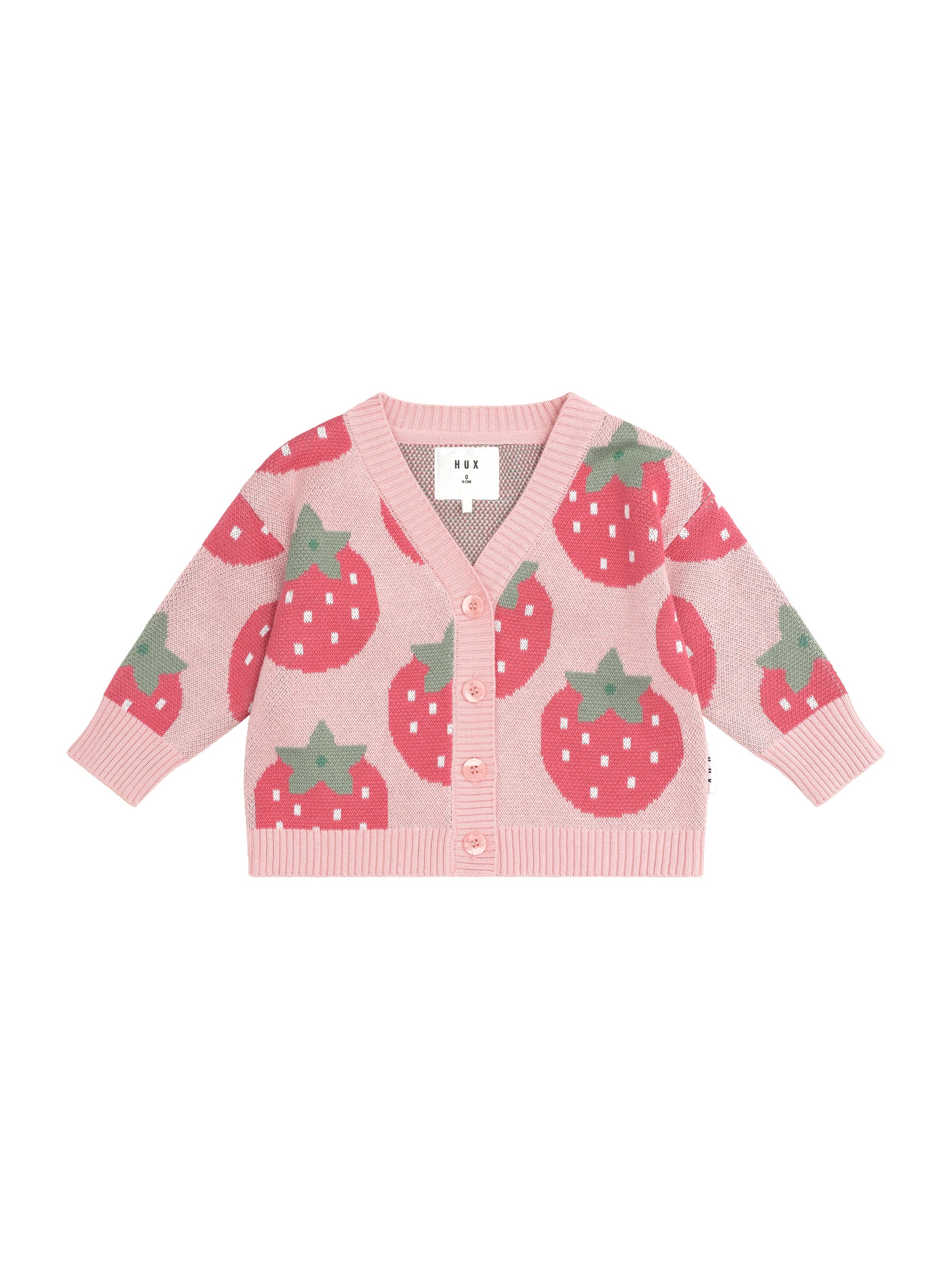 BERRY BOXY CARDI - CANDY | Huxbaby