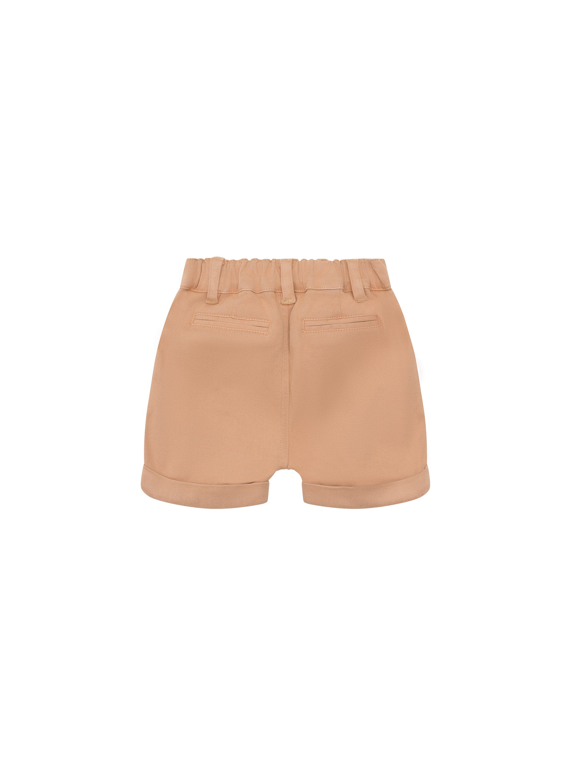 CHINO SHORT TAN | Huxbaby