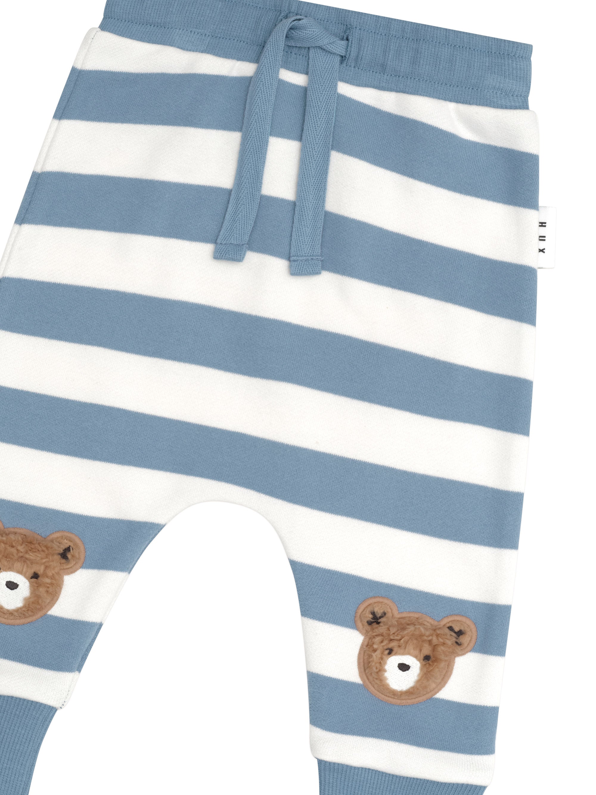 FURRY HUX STRIPE DROP CROTCH PANT | Huxbaby