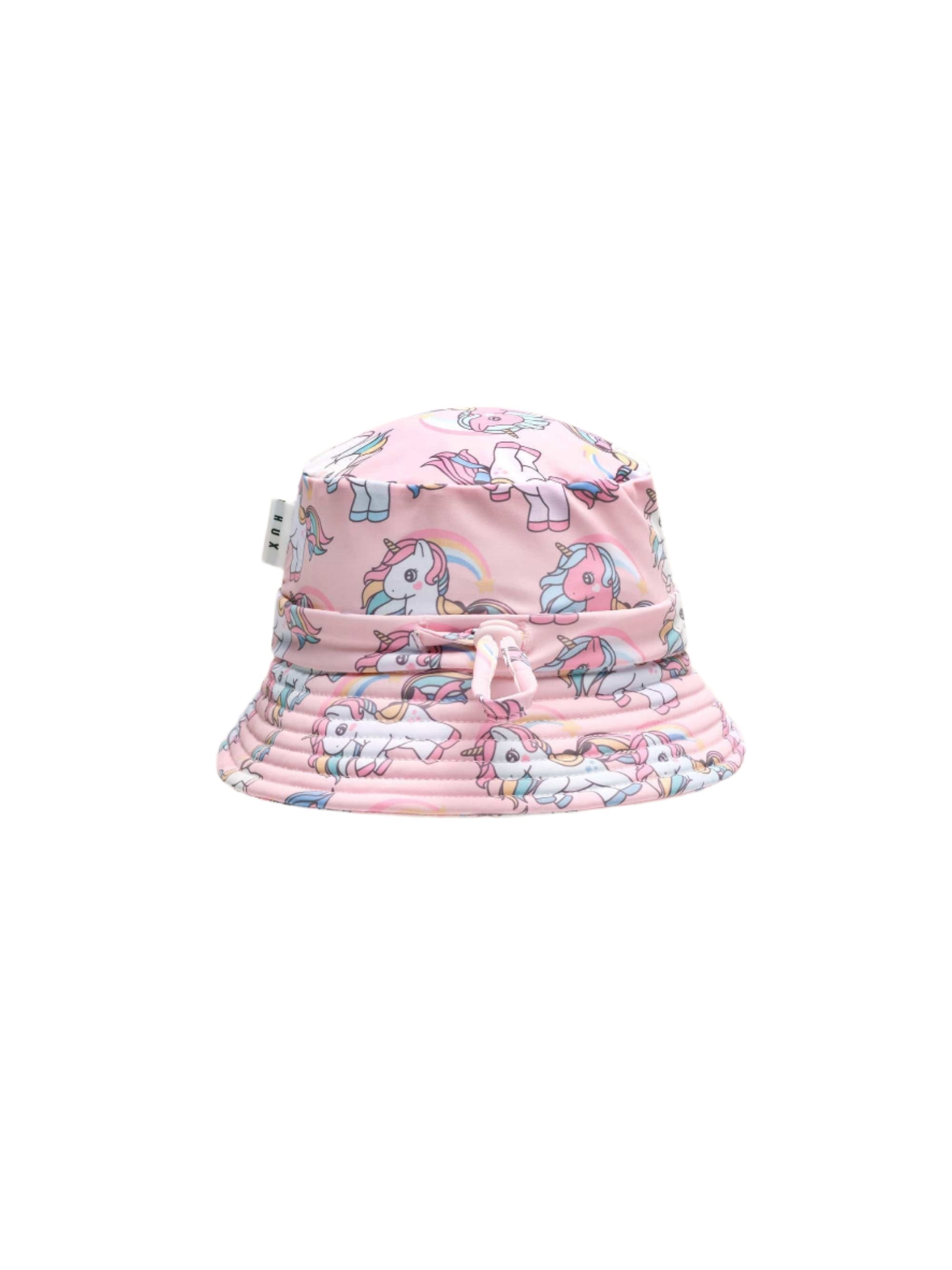 RAINBOW UNICORN SWIM HAT | Huxbaby