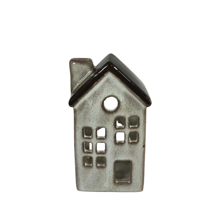 The Silver Nook Tealight House - Natural 10cm | Stellar Haus