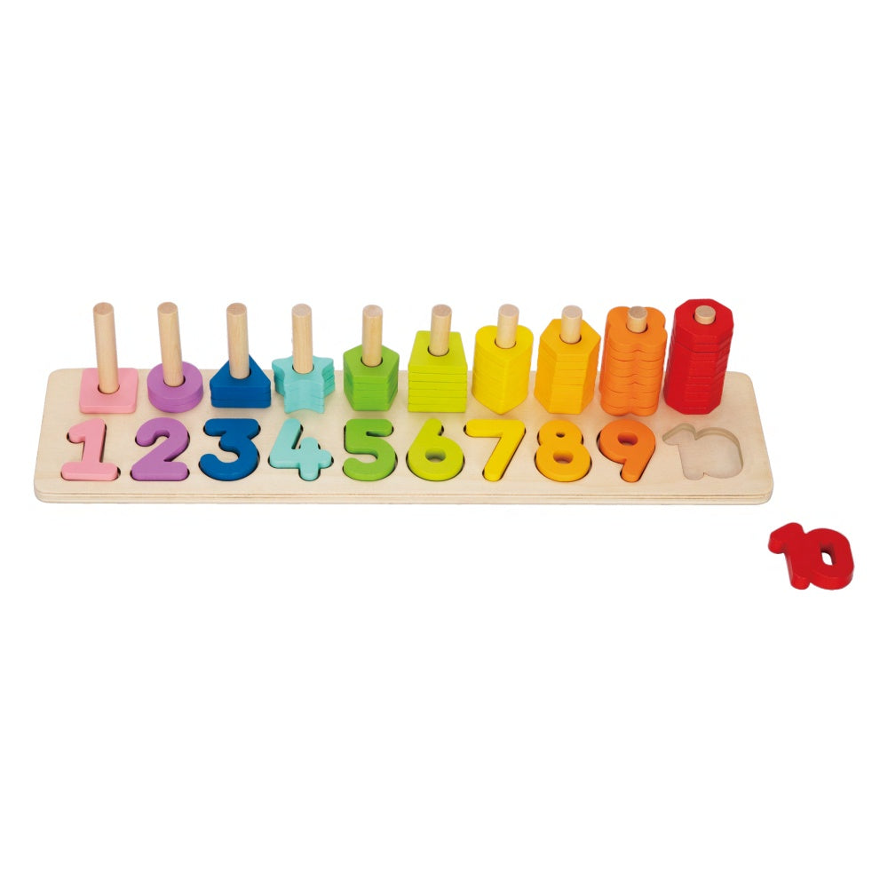 Counting & Shape Stacker | Hi Pando