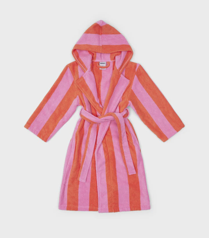 Kids Robe - Sherbet Stripes | Hommey