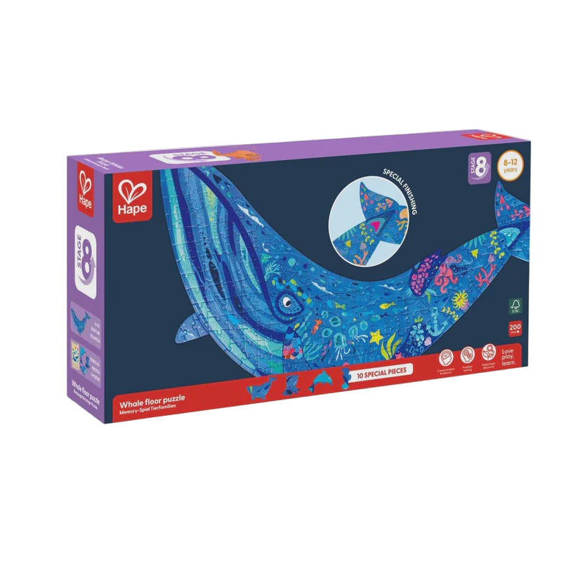 Floor Puzzle 200pc -Ocean Animal | Hape