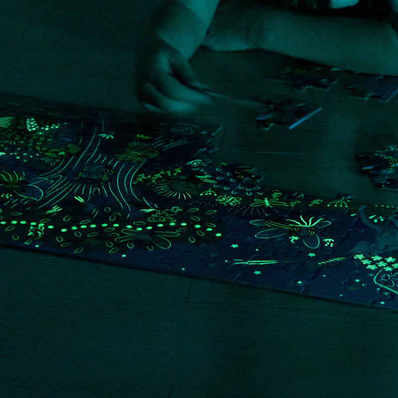 200pc Magic Forest Puzzle Glowing 1.5m | Hape