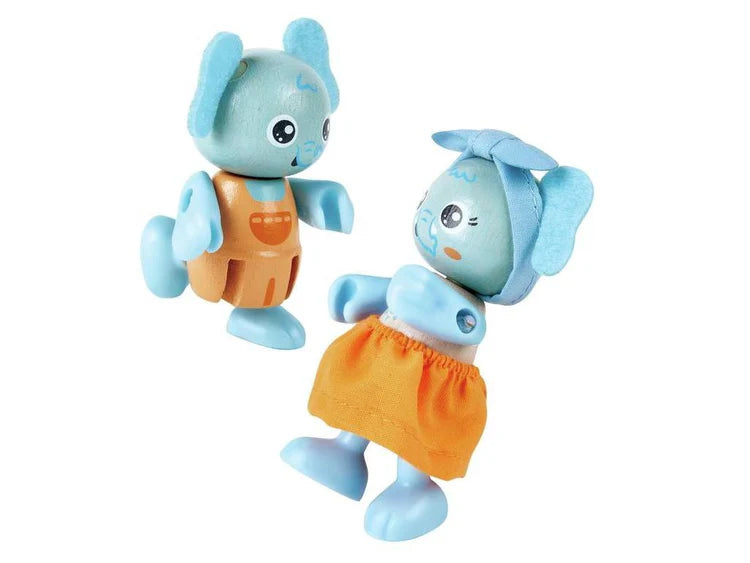 Green Planet Elephant Family | 	Hape