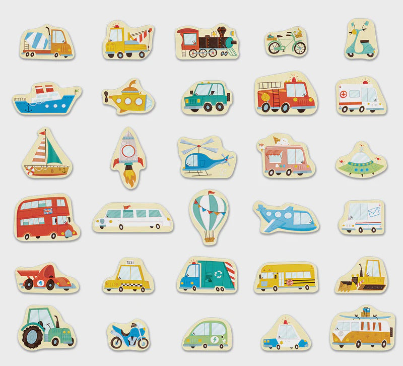 Magnetic Vehicles - 30pc | Hape