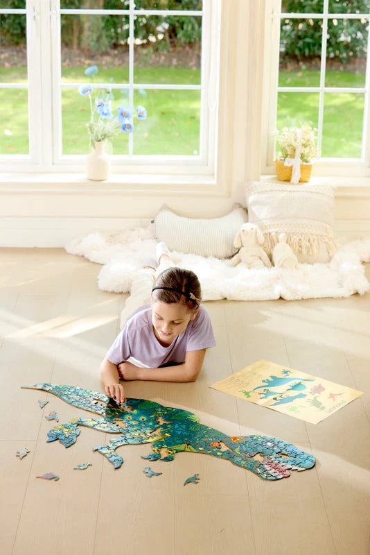 Floor Puzzle 200pc - Dinosaur | Hape