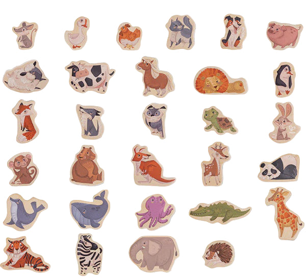 Magnetic Animals - 30pc | Hape