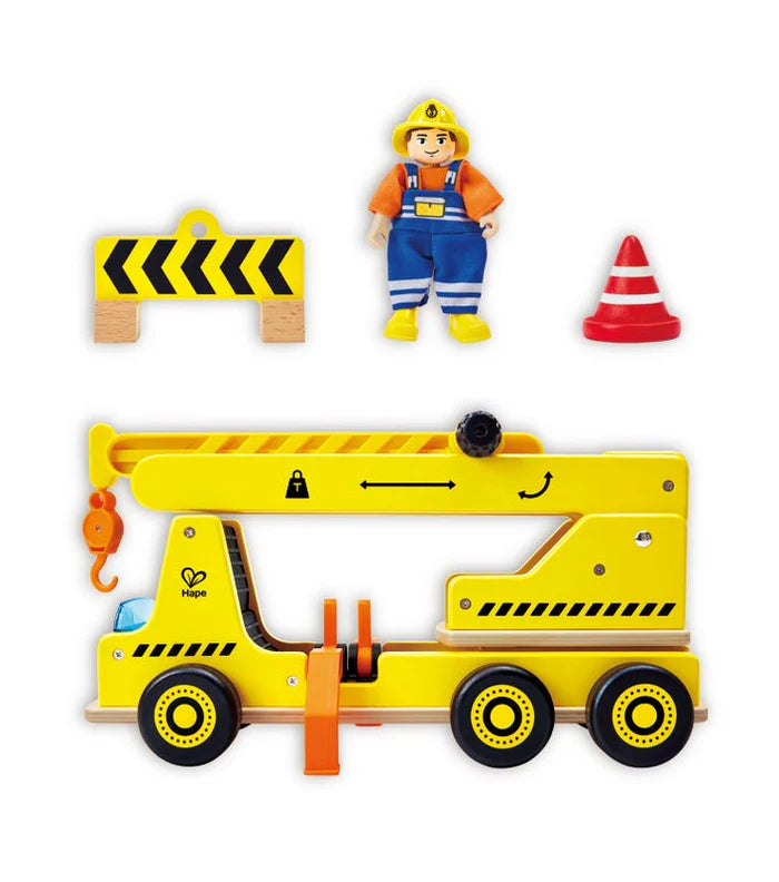 Mobile Crane & Construction Set | Hape