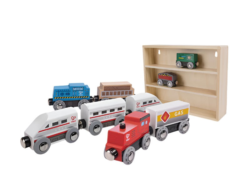 WOODEN TRAINS COLLECTION SET | Hape