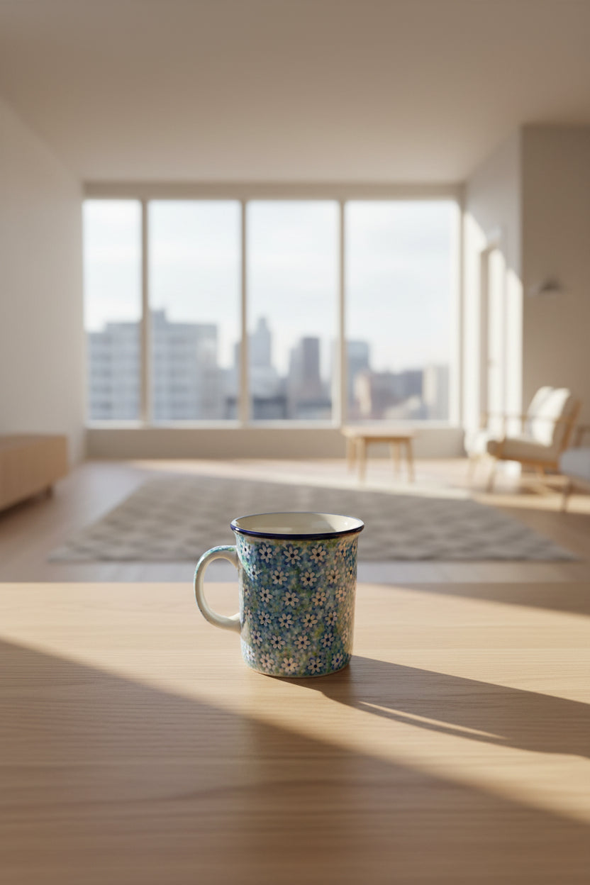 Straight Side Mug - Lottie | Polish Ceramics
