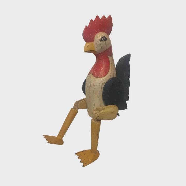 Articulated Rooster - Medium | Blue Goose Imports