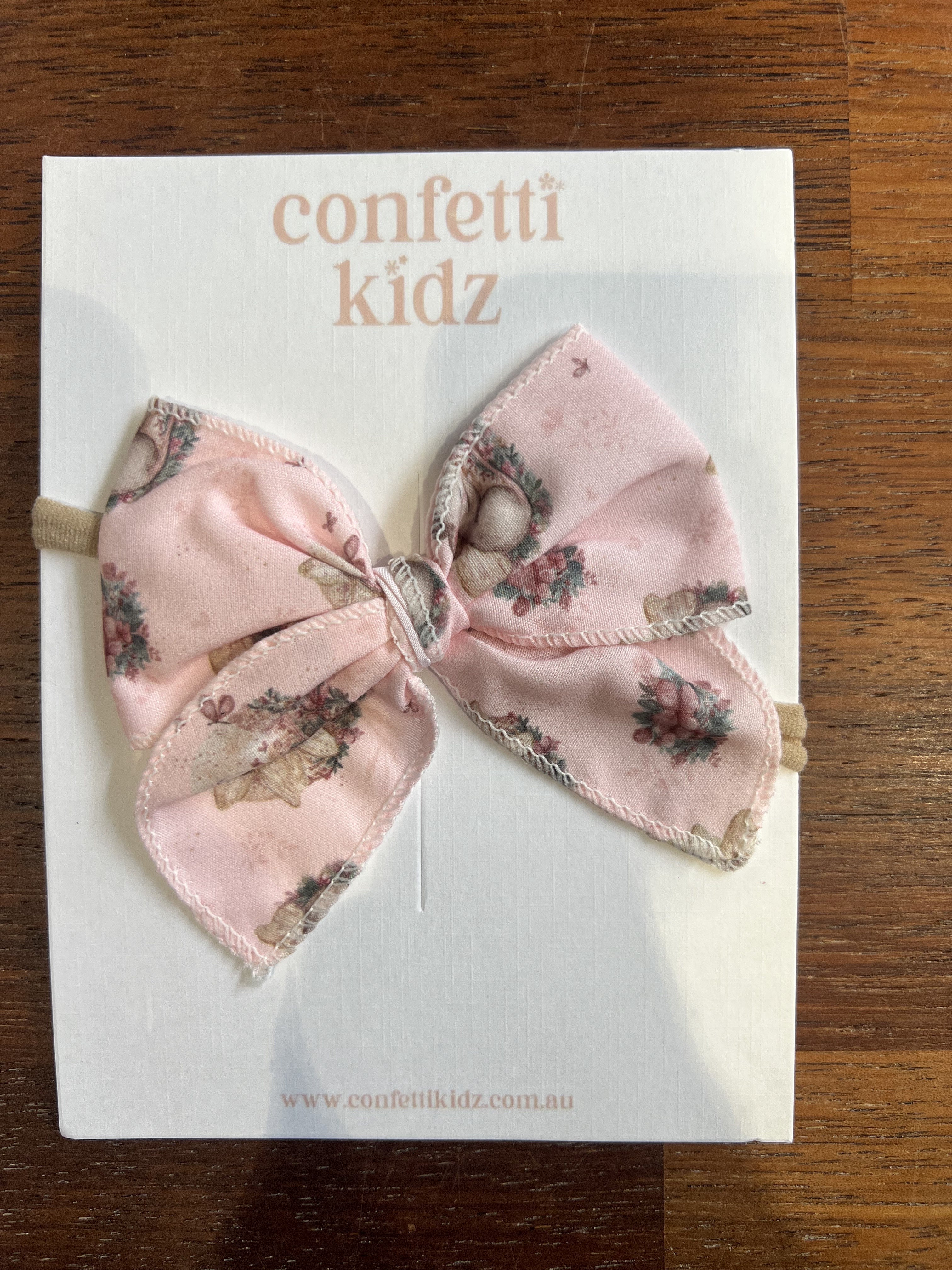 Confetti Kidz - Pink Bow Headband