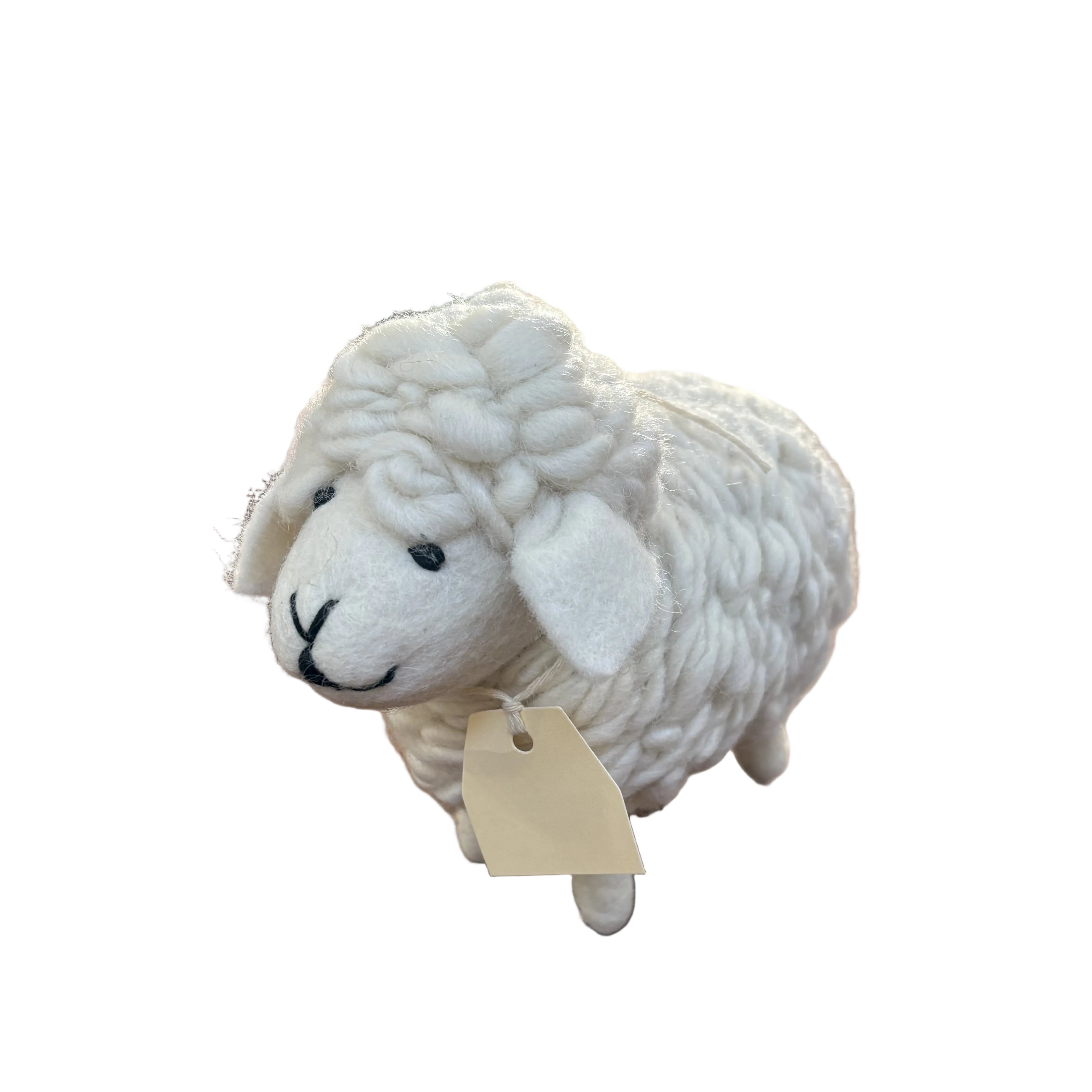 Woolly Sheep Small - White | Pashom
