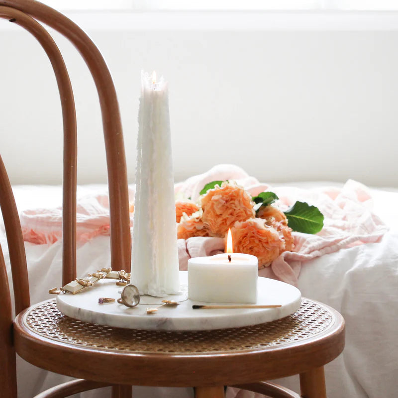 Pinot Blanc Icicle Candles | Living Light