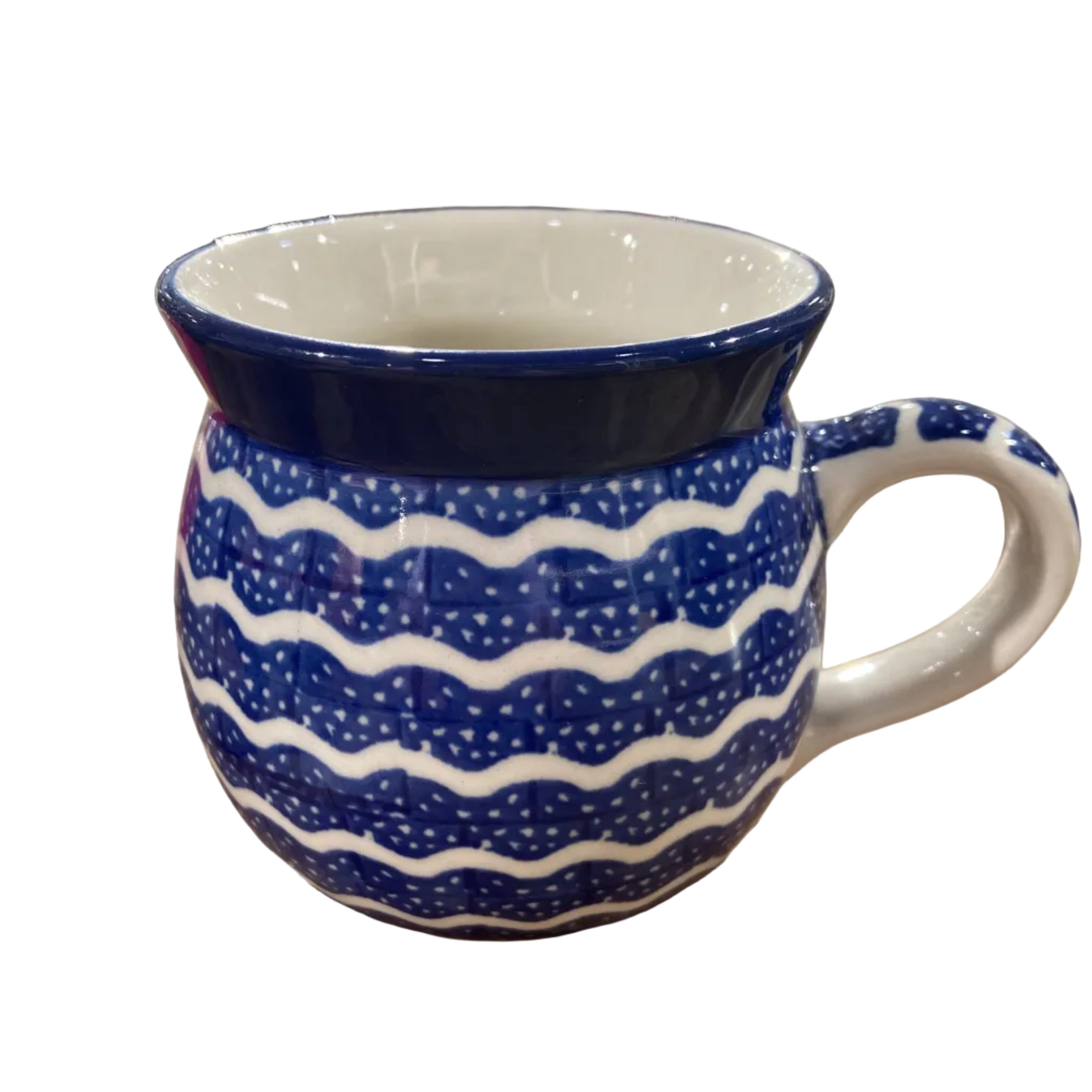 Mug - Large - Waves | Polish Ceramics