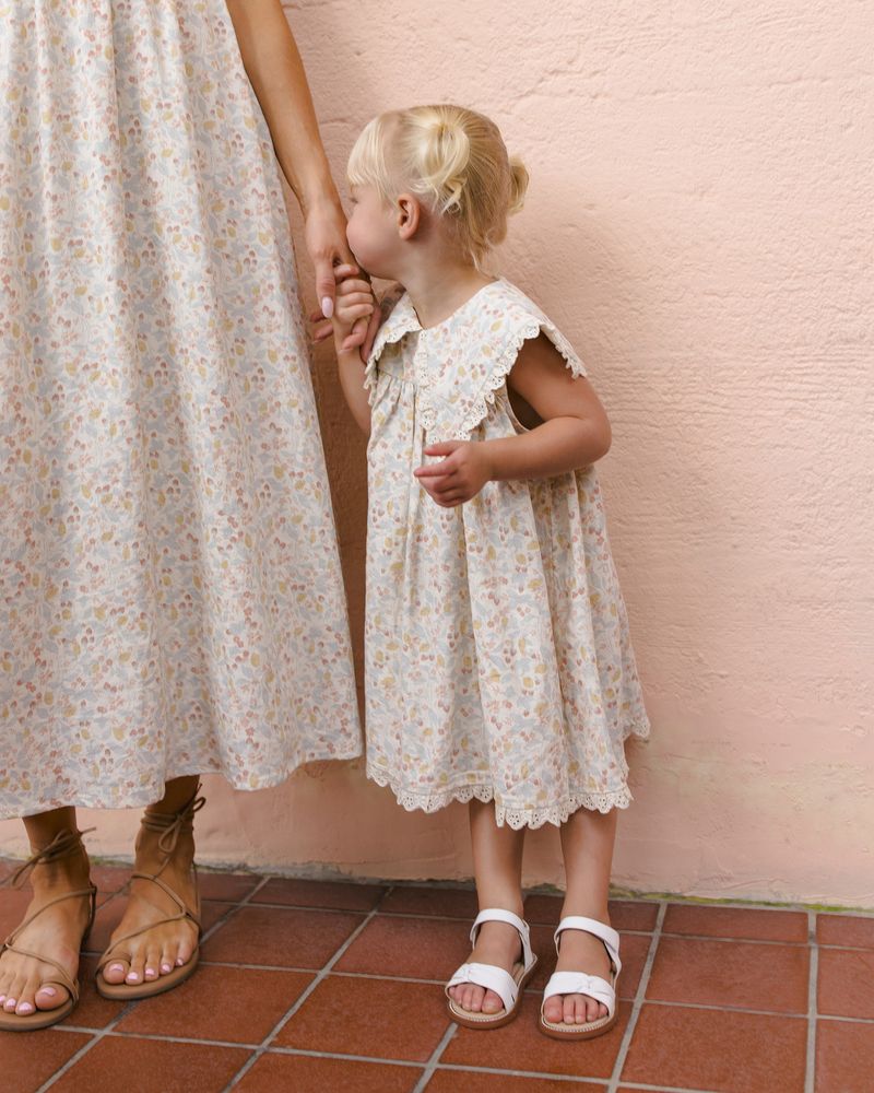 Porter Dress || Summer Garden - Ivory | Rylee + Cru