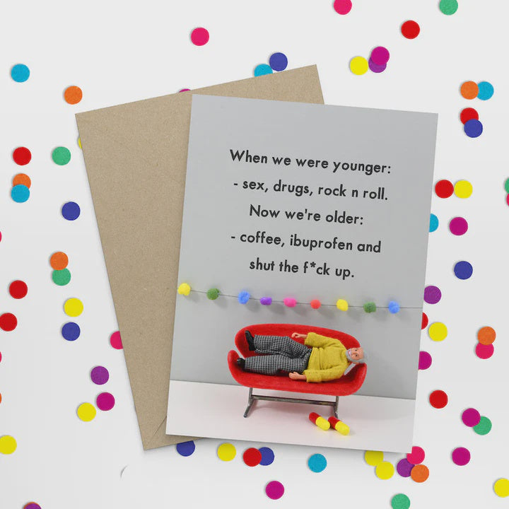Card - When We Were Younger | Bold & Bright