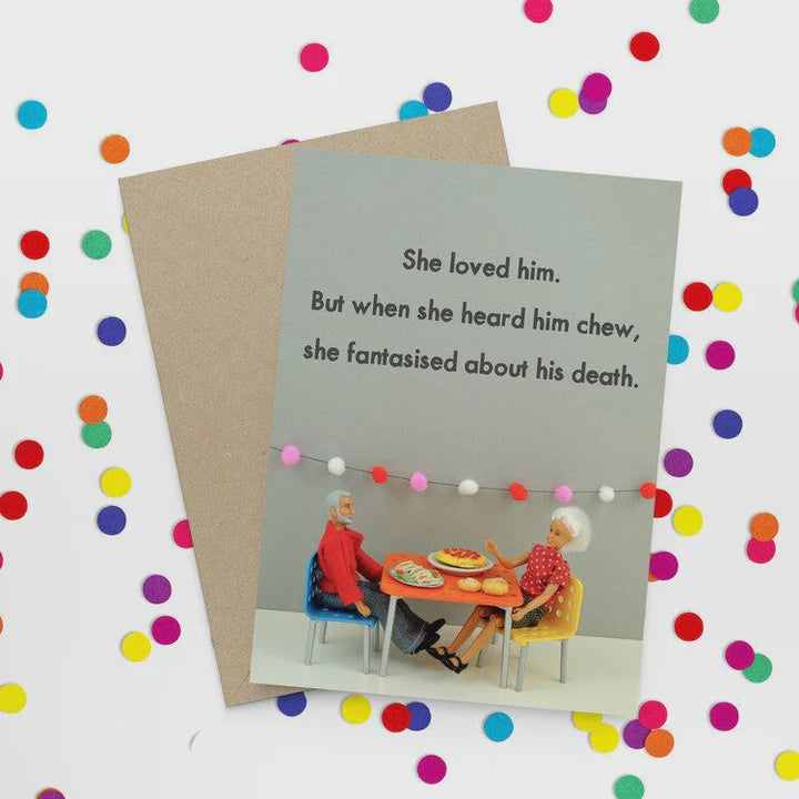 Card - Chew Funny | Bold & Bright