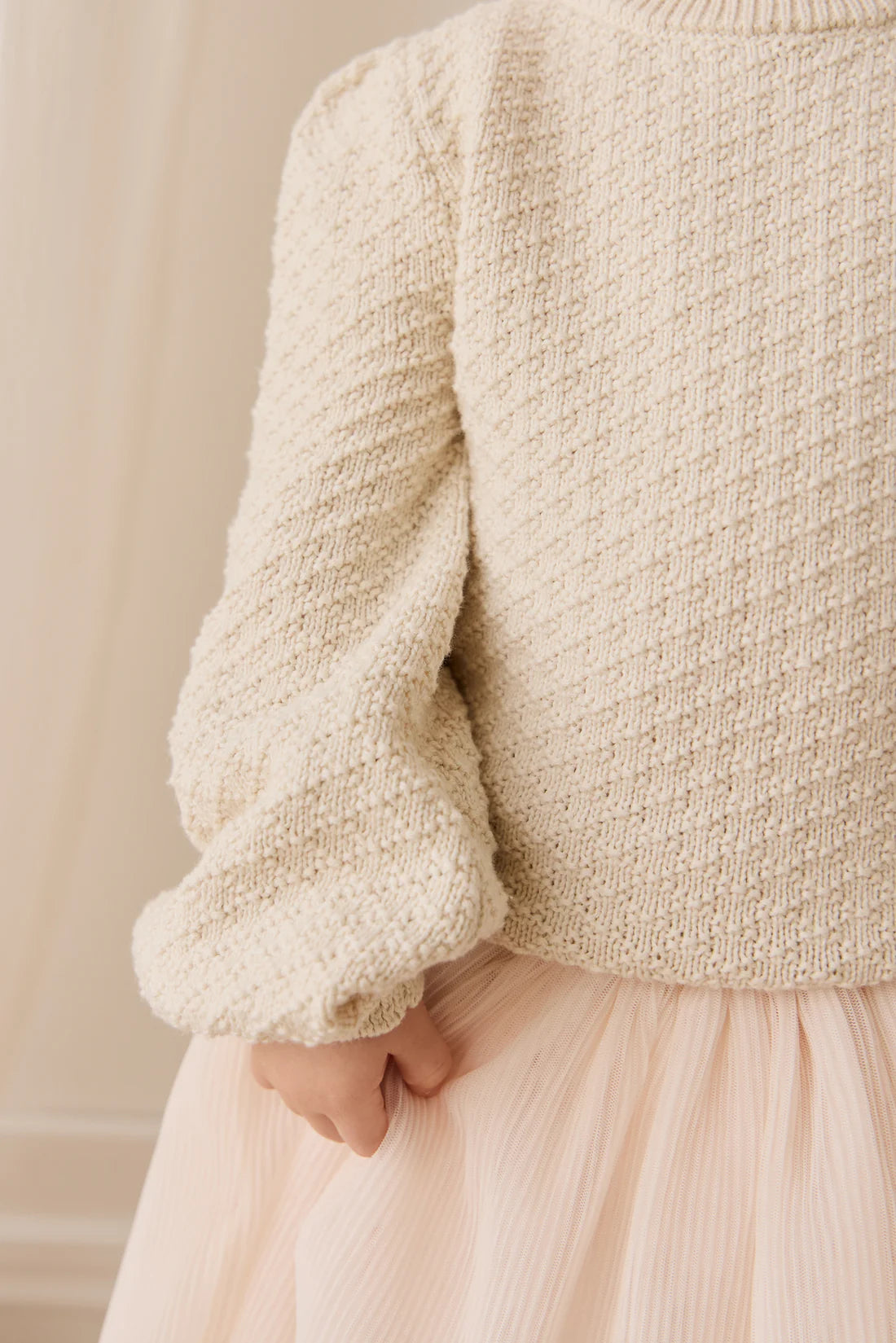 Harlow Jumper - Vanilla | Jamie Kay