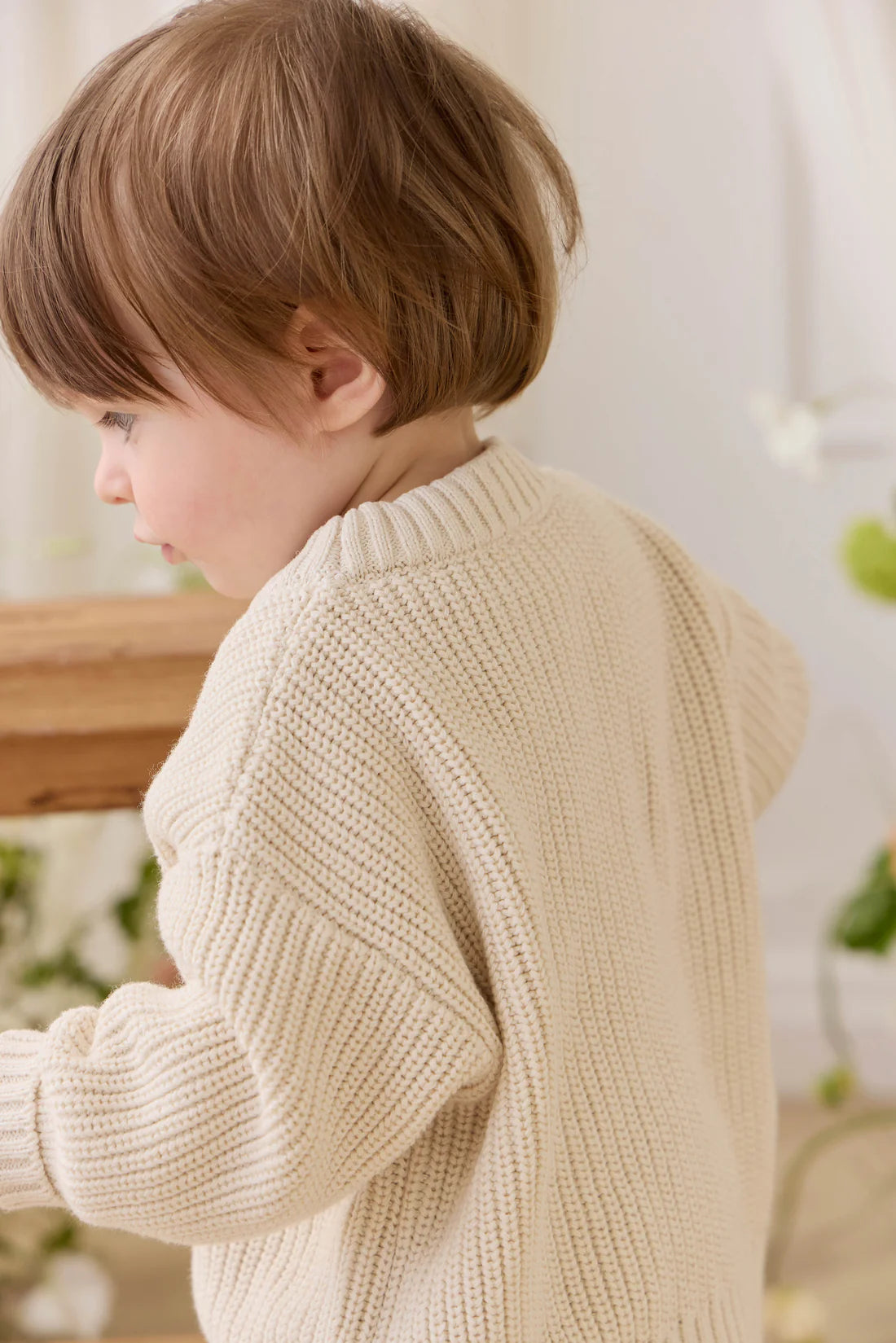 Johan Knit Jumper - Vanilla | Jamie Kay