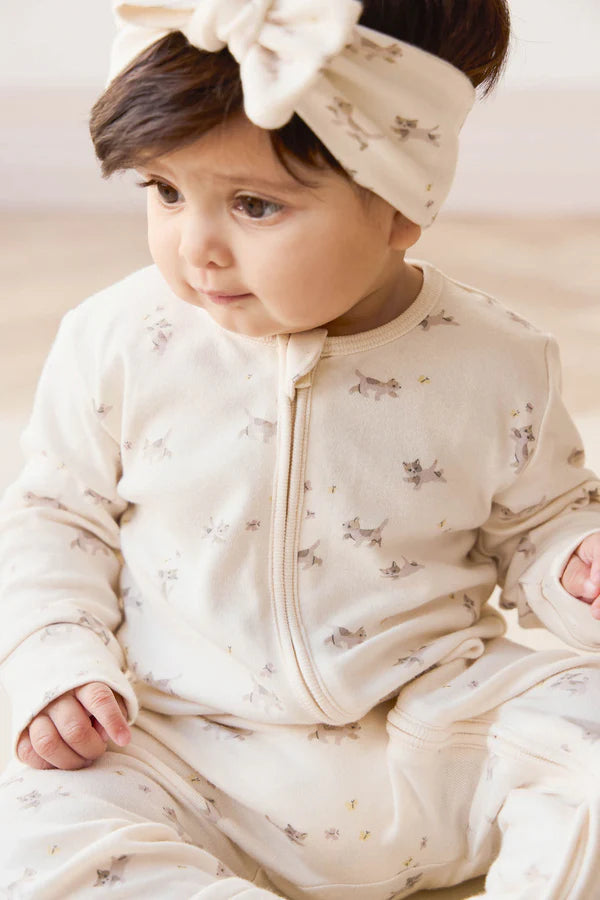 Organic Cotton Frankie Onepiece - Playful Kittens | Jamie Kay