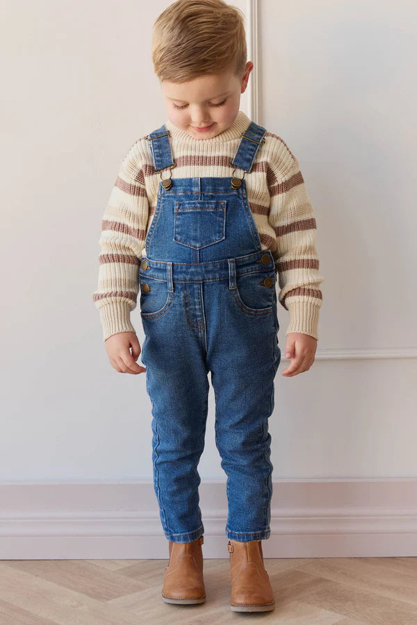 Jordie Overall - Mid Wash Denim | Jamie Kay