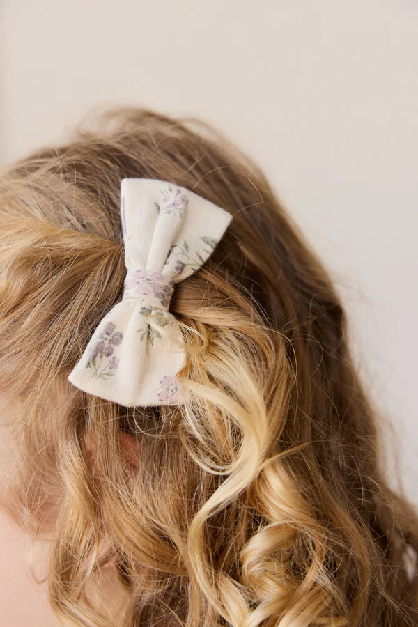 Organic Cotton Noelle 2pk Bow - Selena Tofu | Jamie Kay