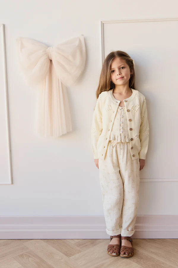 Organic Cotton Muslin Cordelia Pant - Pauline Chamomile | Jamie Kay