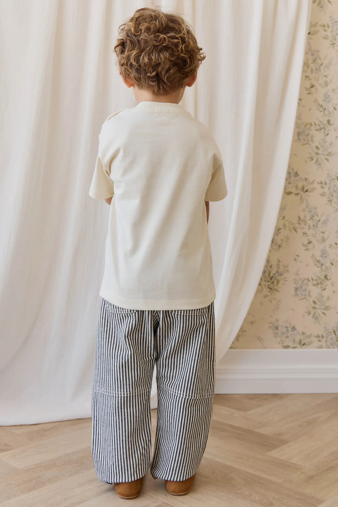 Kingsley Pant - Sailor Stripe Eclipse/Cloud | Jamie Kay