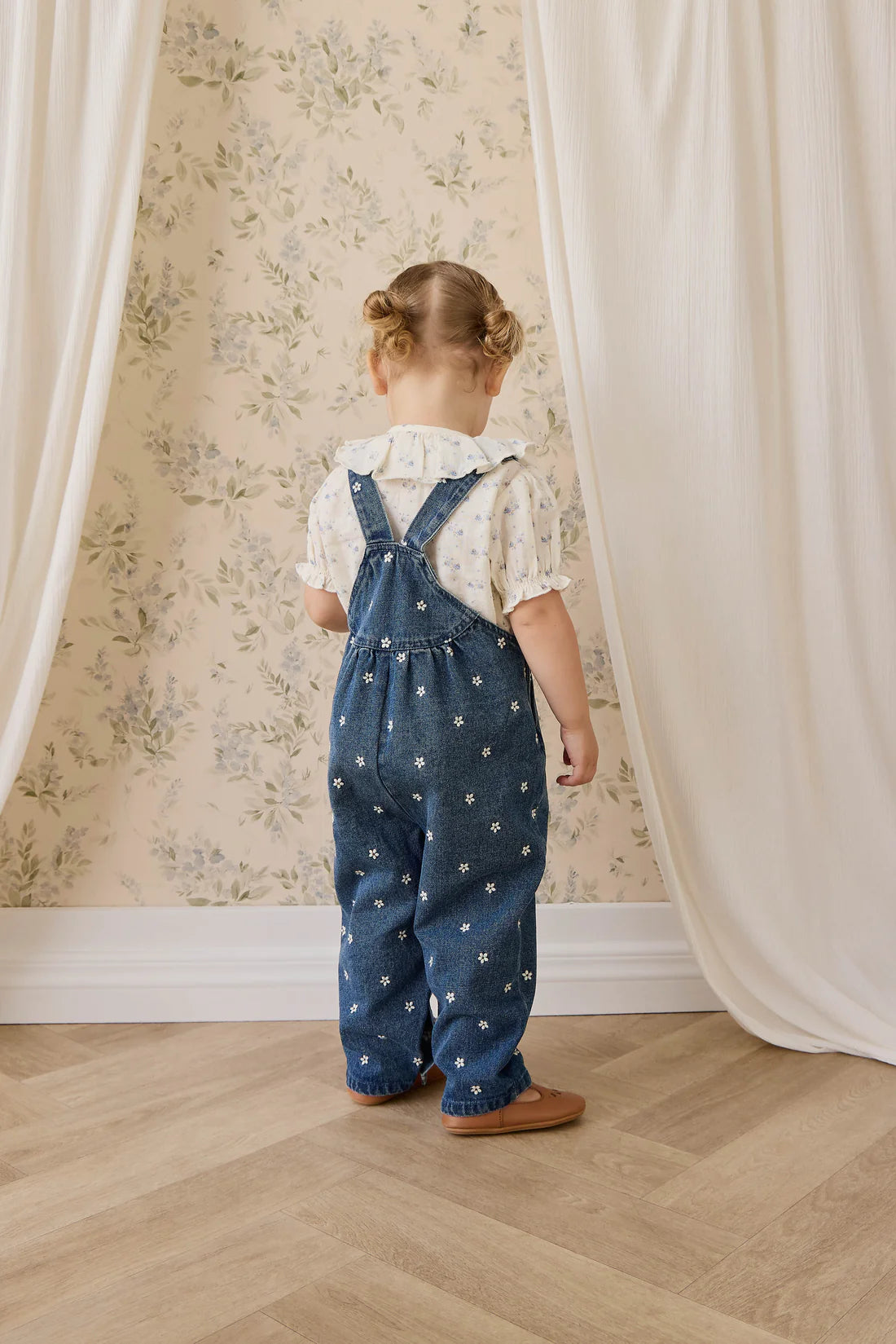 Cecil Overall - Josie Floral Denim | Jamie Kay