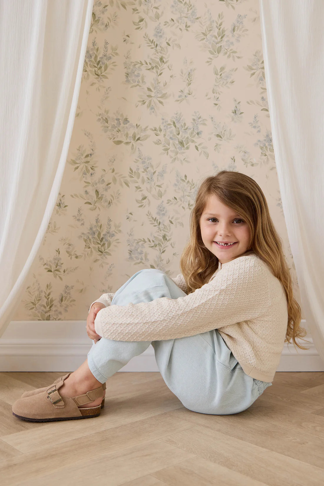 Clementine Cardigan - Vanilla | Jamie Kay