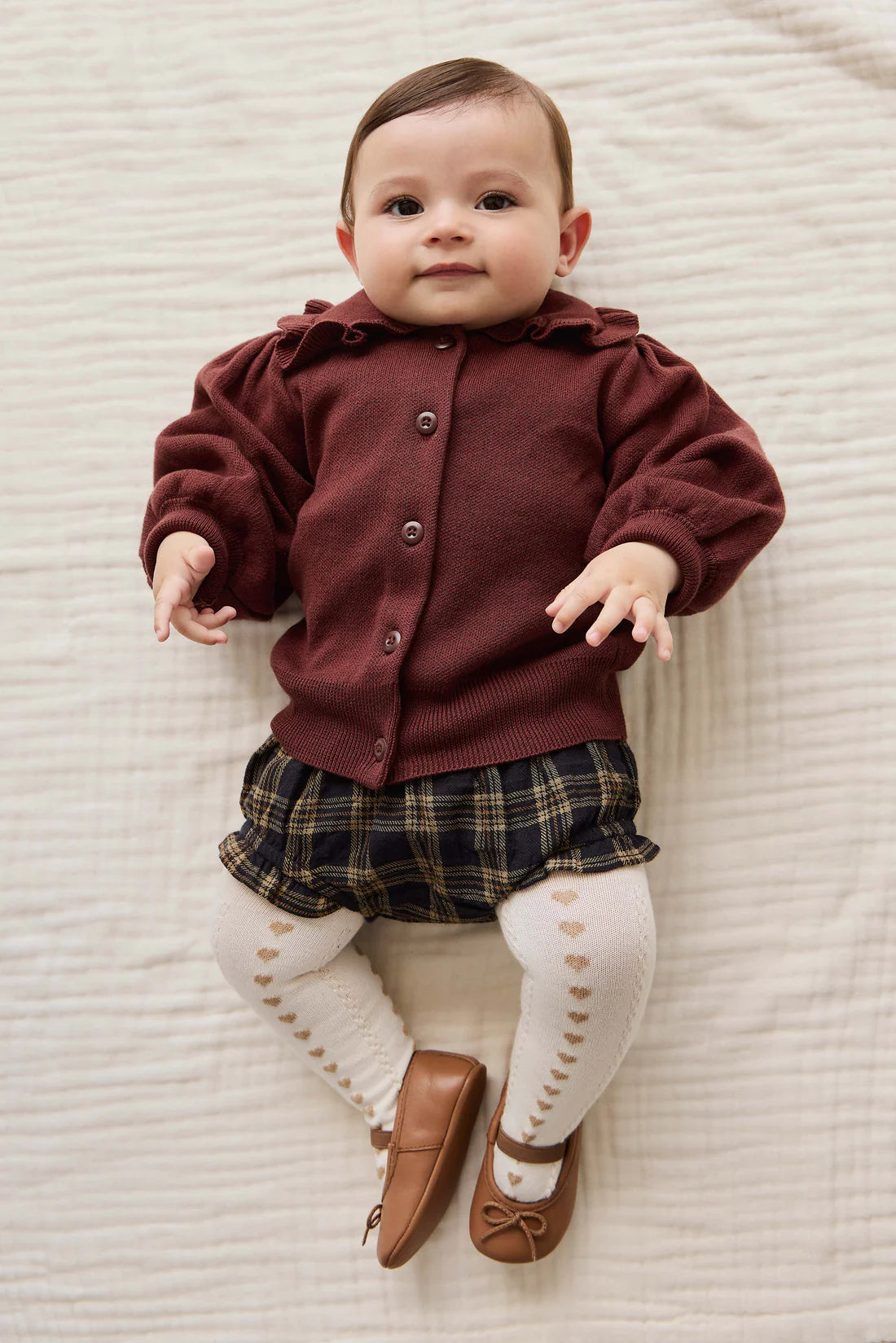 Bonnie Cardigan - Chocolate Chip | Jamie Kay