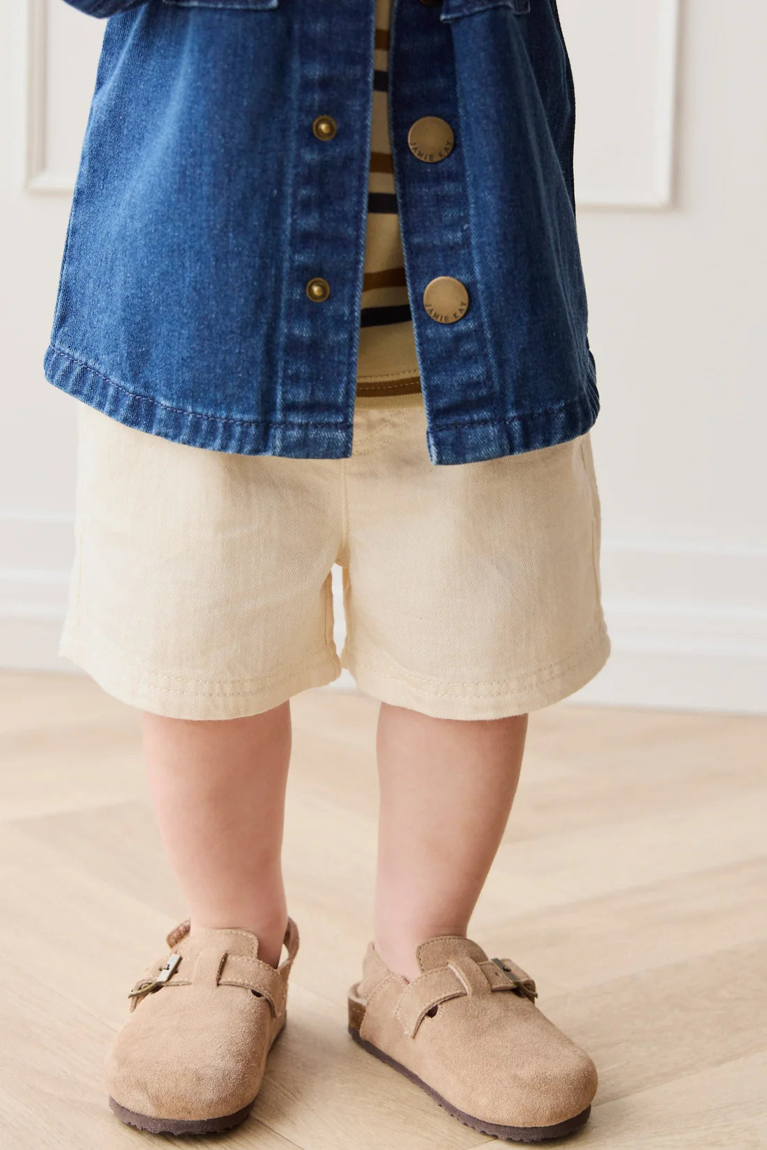 Romeo Twill Short - Cassava | Jamie Kay