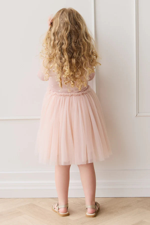 Anna Tulle Dress - Petite Heart Old Rose |Jamie Kay