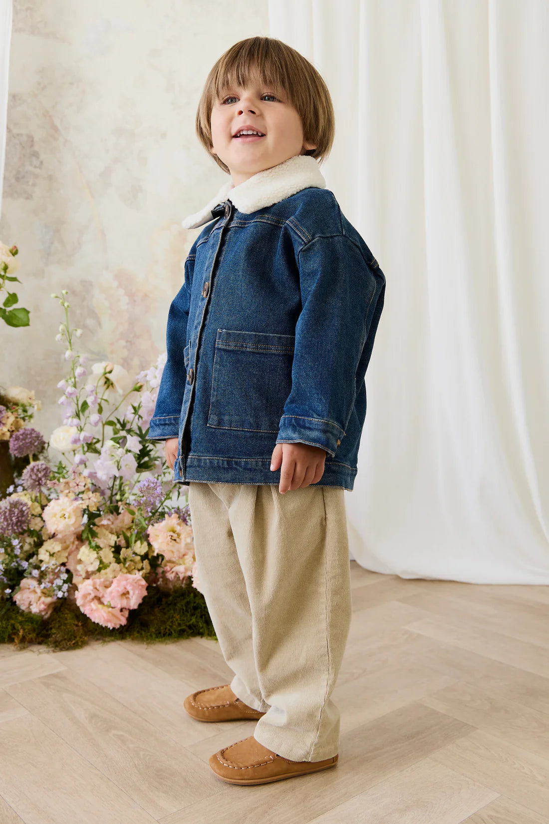 Dallas Denim Jacket - Classic Denim | Jamie Kay